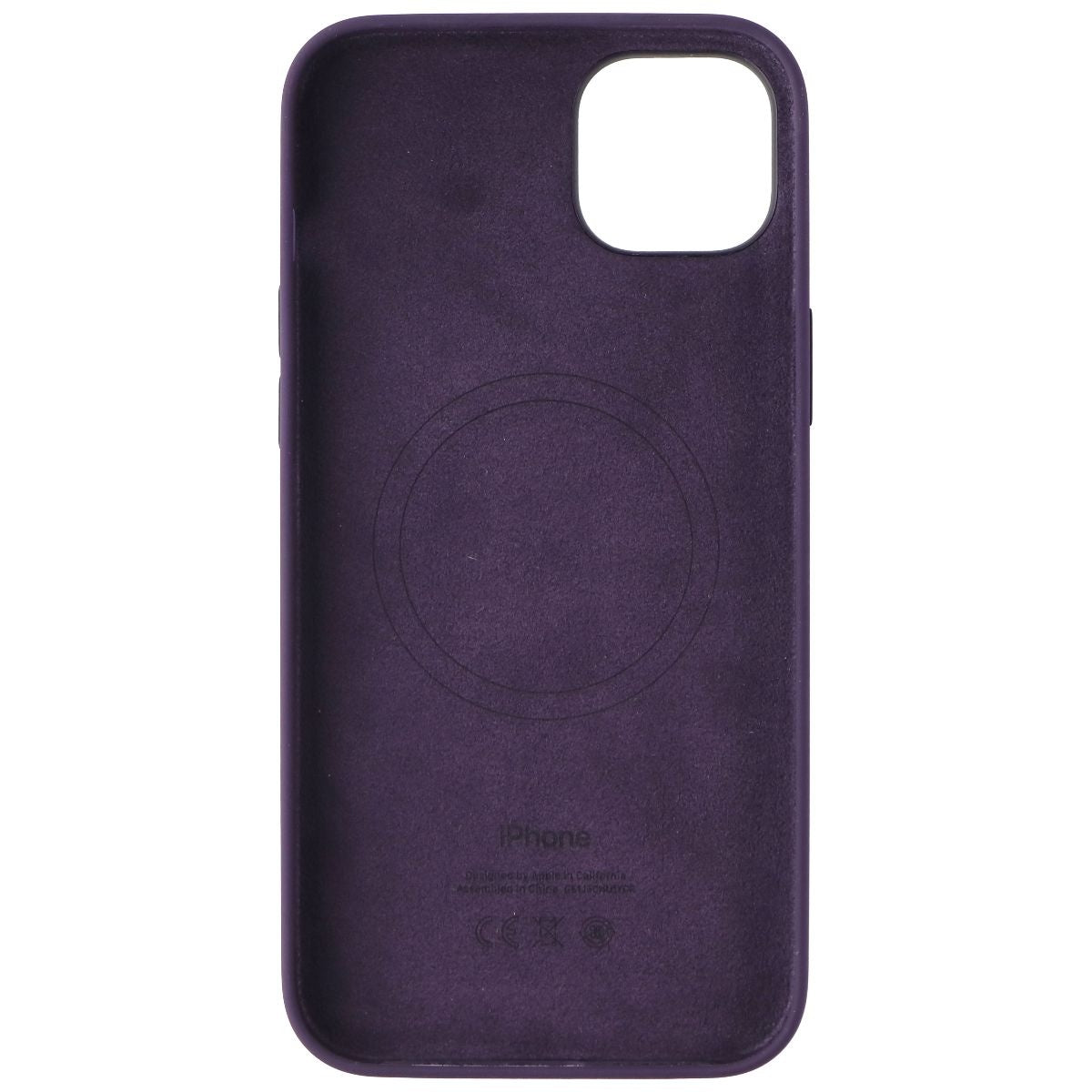 Apple Silicone Case For Magsafe for Apple iPhone 14 Plus - Elderberry Cell Phone - Cases, Covers & Skins Apple - Simple Cell Bulk Wholesale Pricing - USA Seller