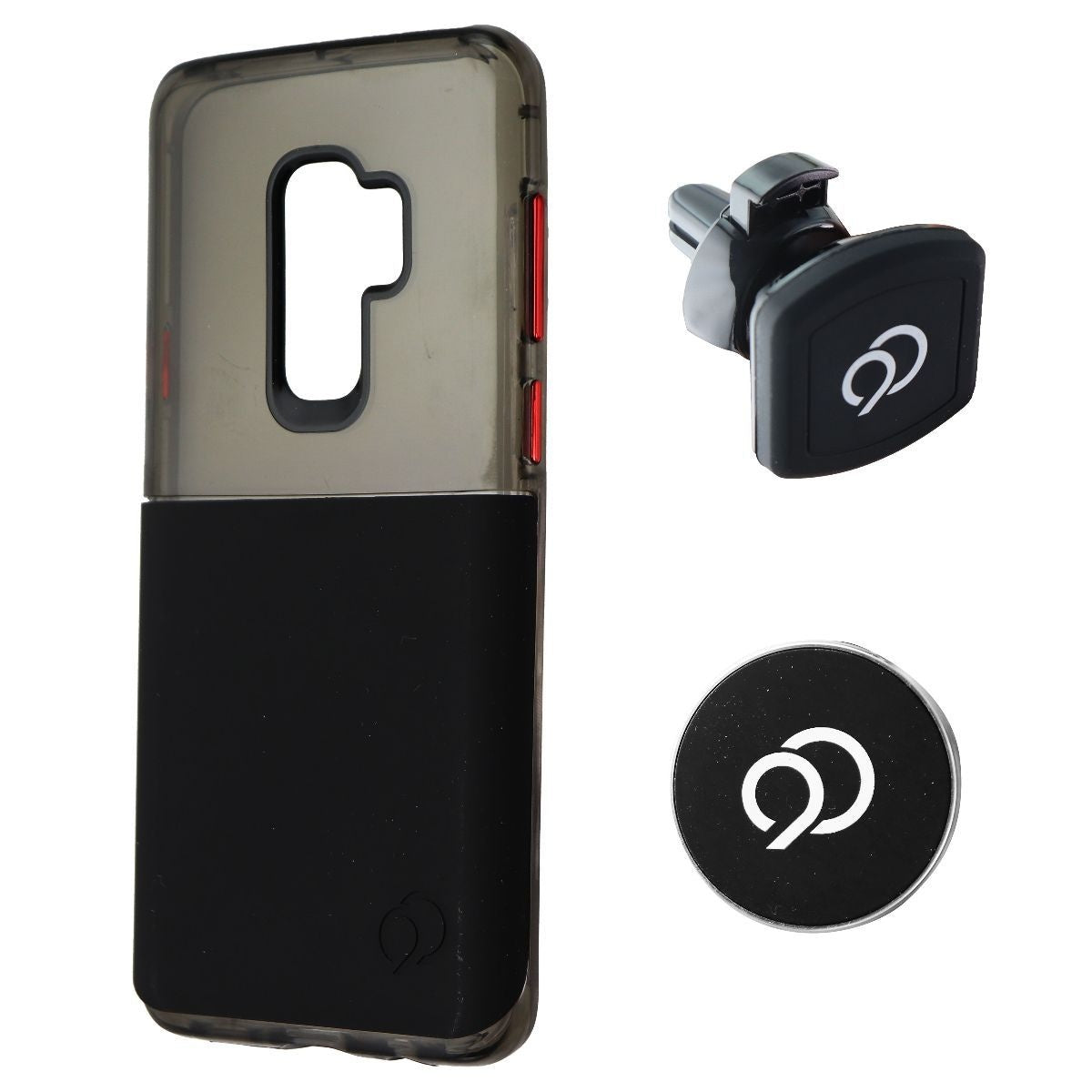 Nimbus9 Ghost 2 Series Case for Samsung Galaxy (S9+) - Black Cell Phone - Cases, Covers & Skins Nimbus9 - Simple Cell Bulk Wholesale Pricing - USA Seller