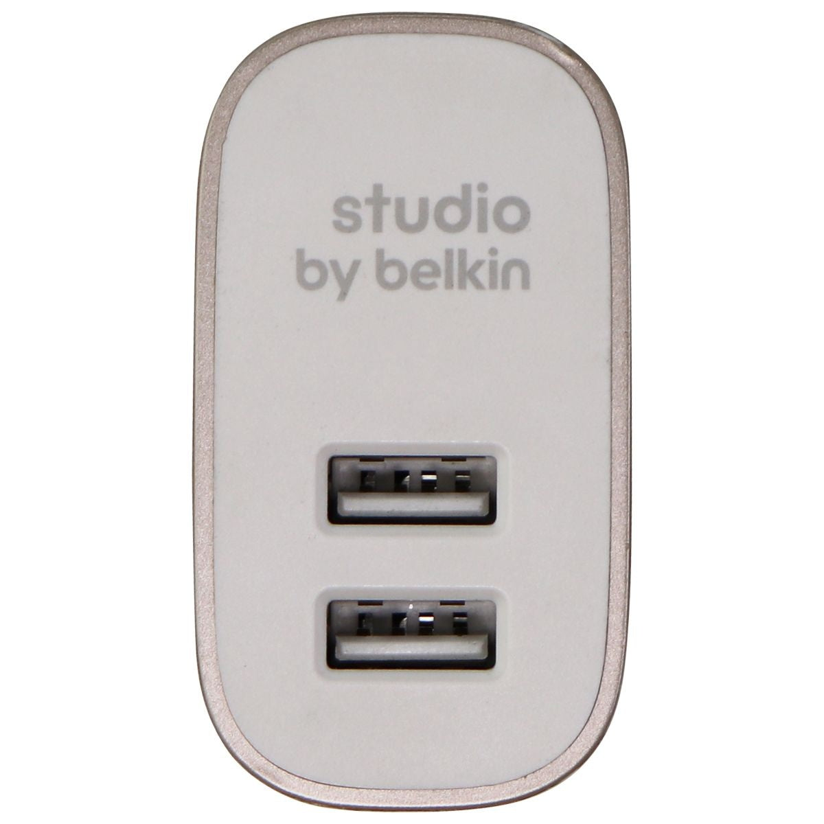Belkin Studio (24-Watt) Dual USB Power Adapter Wall Charger - Gold (F8J230dq) Cell Phone - Chargers & Cradles Belkin - Simple Cell Bulk Wholesale Pricing - USA Seller