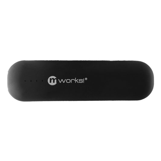 mWorks! mPOWER! 2,600mAh Portable USB Power Bank - Matte Black Cell Phone - Chargers & Cradles mWorks! - Simple Cell Bulk Wholesale Pricing - USA Seller