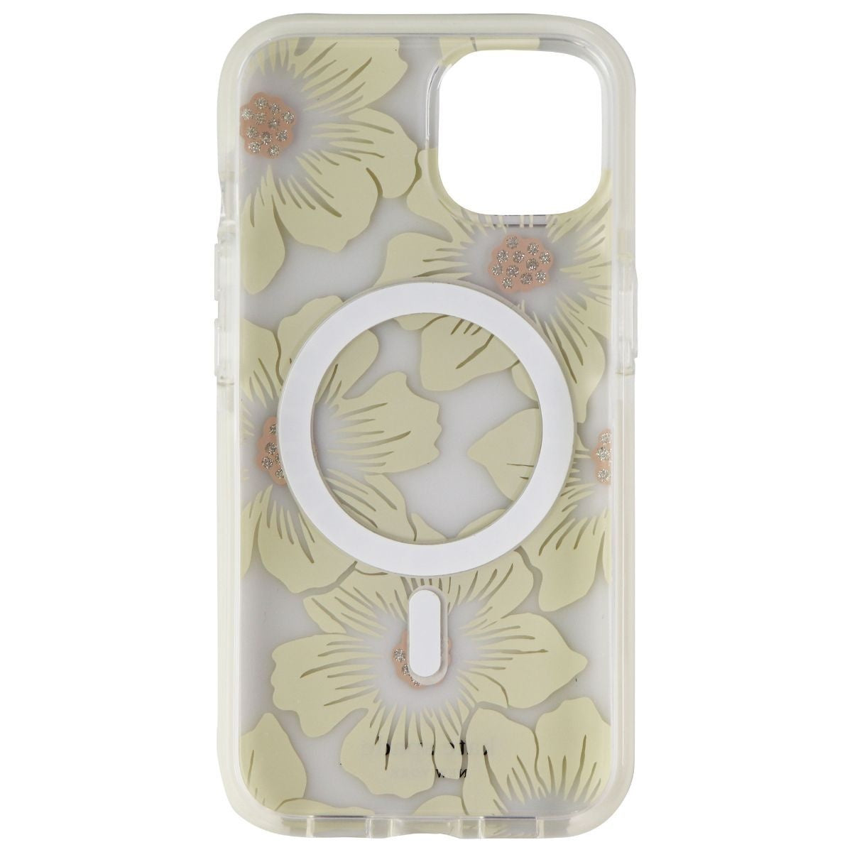 Kate Spade HardShell Case for MagSafe for iPhone 13 - Hollyhock Floral Cell Phone - Cases, Covers & Skins Kate Spade - Simple Cell Bulk Wholesale Pricing - USA Seller