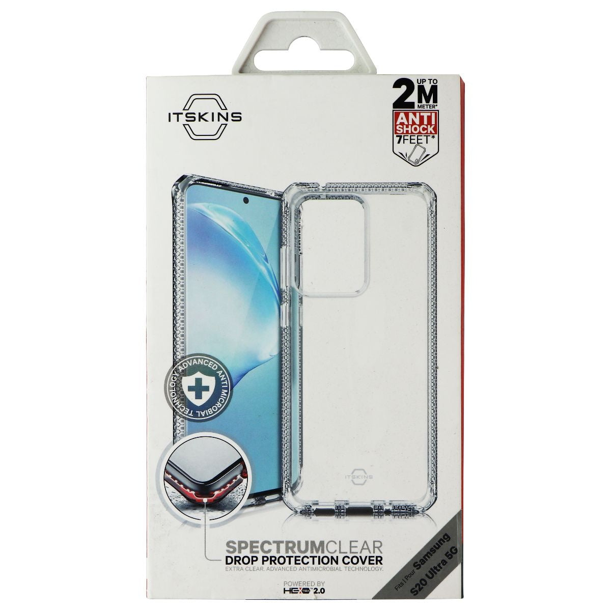 ITSKINS Spectrum Clear Series Case for Samsung Galaxy S20 Ultra 5G Cell Phone - Cases, Covers & Skins ITSKINS - Simple Cell Bulk Wholesale Pricing - USA Seller