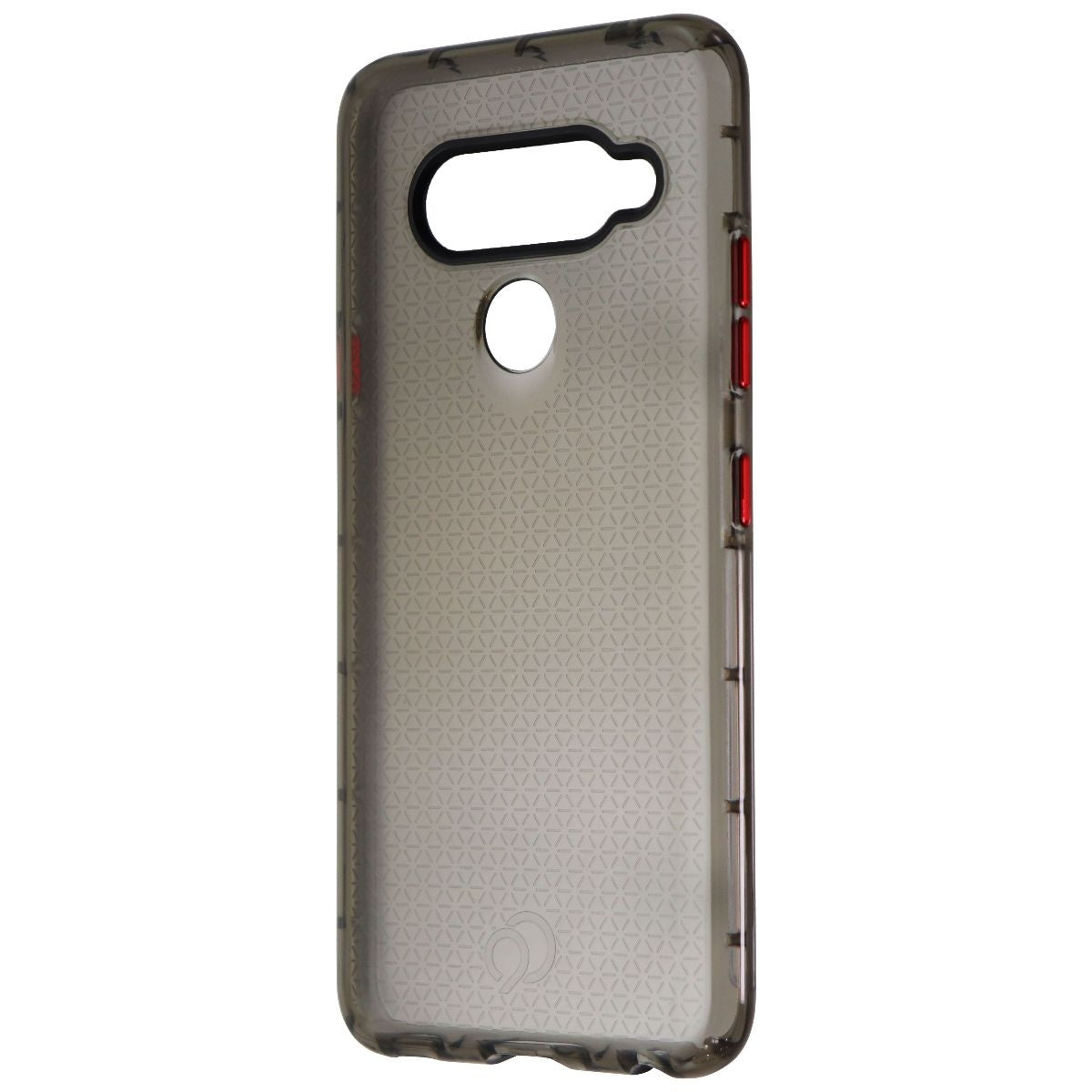 Nimbus9 Phantom 2 Series Rugged Gel Case for LG V40 ThinQ - Smoke Black/Red Cell Phone - Cases, Covers & Skins Nimbus9 - Simple Cell Bulk Wholesale Pricing - USA Seller
