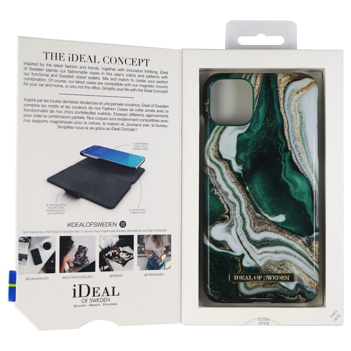 iDeal of Sweden Hard Case for iPhone 11 Pro Max / Xs Max - Golden Jade Marble Cell Phone - Cases, Covers & Skins iDeal of Sweden - Simple Cell Bulk Wholesale Pricing - USA Seller
