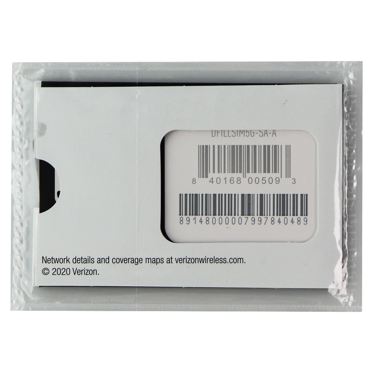 Verizon 5G Sim Card (DFILLSIM5G-SA-A) Phone Cards & SIM Cards Verizon - Simple Cell Bulk Wholesale Pricing - USA Seller