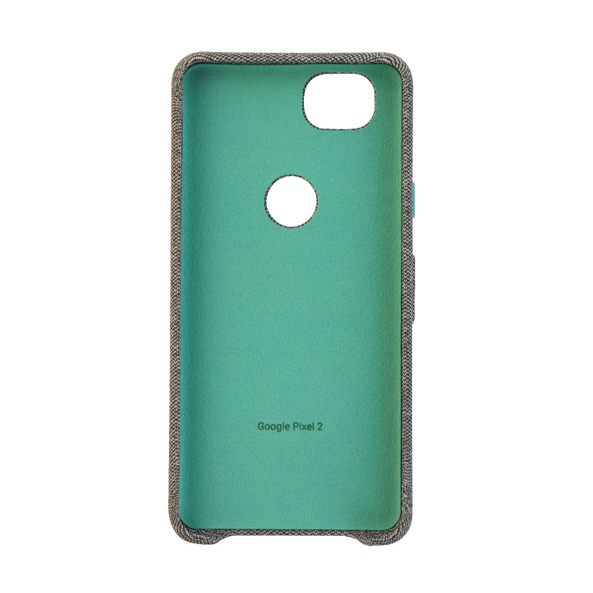 Official Google Fabric Case for Google Pixel 2 Smartphone - Gray/Teal Cell Phone - Cases, Covers & Skins Google - Simple Cell Bulk Wholesale Pricing - USA Seller
