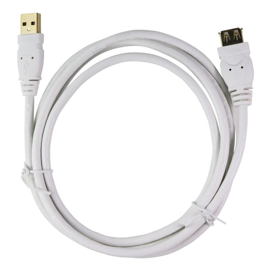 2x Belkin (HA154ZM/A) Extension Data Cables for USB Devices - White Cell Phone - Cables & Adapters Belkin - Simple Cell Bulk Wholesale Pricing - USA Seller