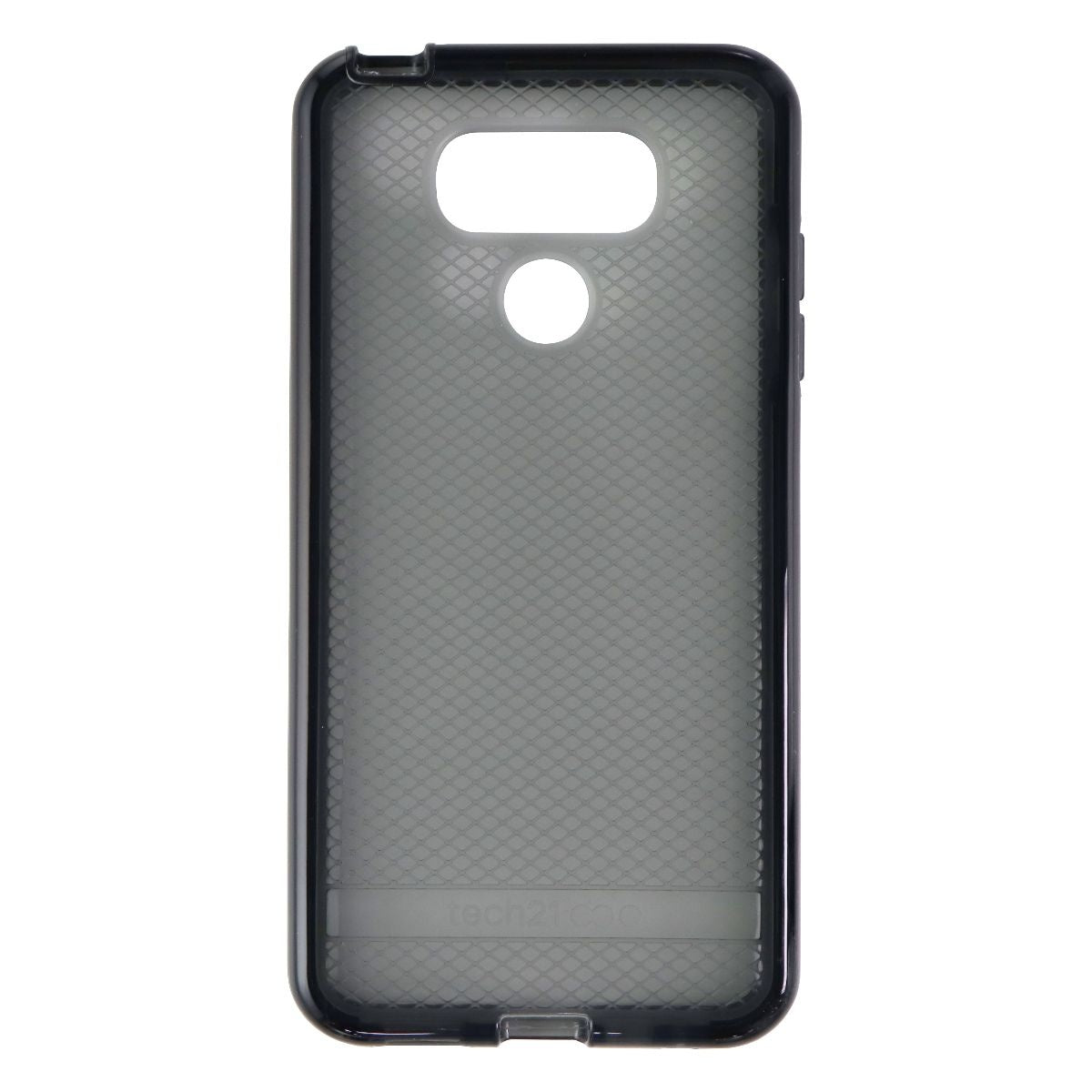 Tech21 Evo Check Series Hybrid Gel Case for LG G6 Smartphone - Smoke / Black
