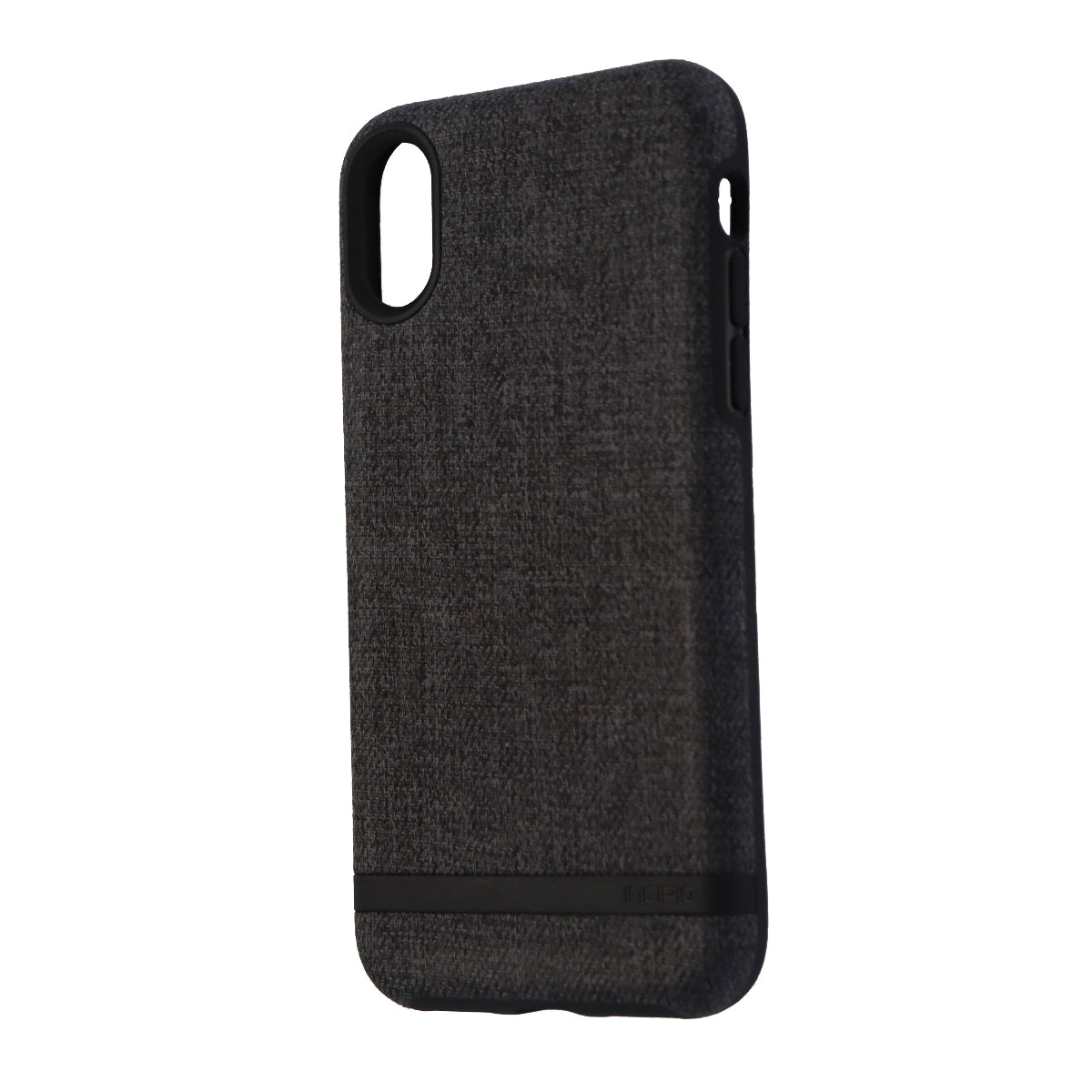 Incipio Esquire Series Hard Fabric Case for Apple iPhone X 10 - Dark Gray/Black