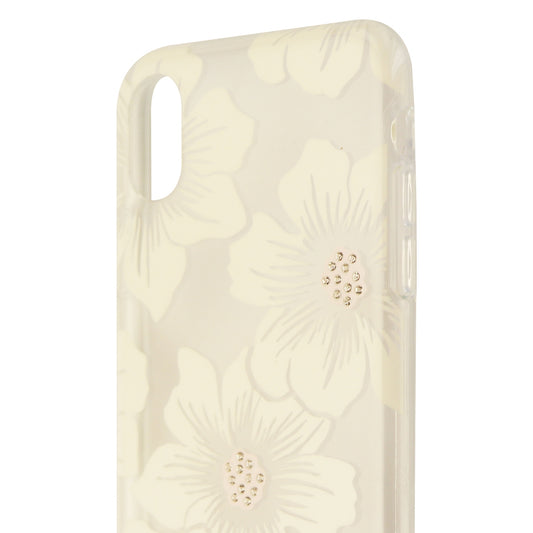 Kate Spade New York Hardshell Case for Apple iPhone X 10 - Clear/White Flowers Cell Phone - Cases, Covers & Skins Incipio - Simple Cell Bulk Wholesale Pricing - USA Seller