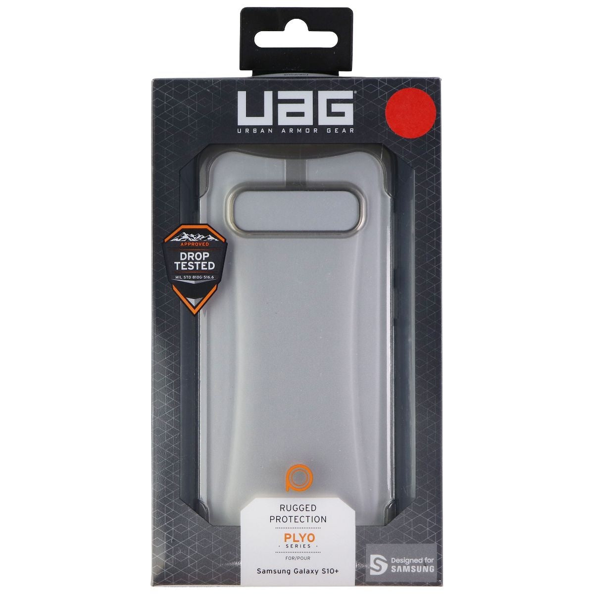 Urban Armor Gear Plyo Series Hard Case for Samsung Galaxy (S10+) - Ice Cell Phone - Cases, Covers & Skins Urban Armor Gear - Simple Cell Bulk Wholesale Pricing - USA Seller