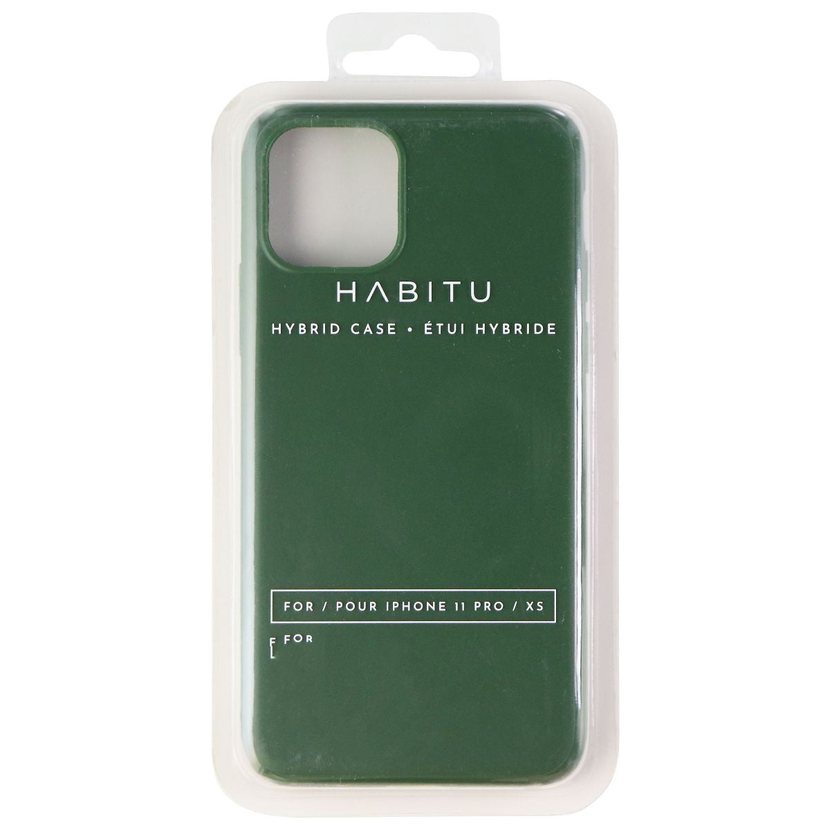 Habitu Hybrid Slim Protective Case for iPhone 11 Pro / XS - Green Cell Phone - Cases, Covers & Skins Habitu - Simple Cell Bulk Wholesale Pricing - USA Seller