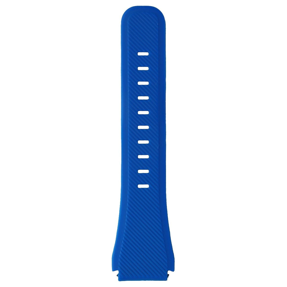 22mm Silicone Adjusting Band Strap for Gear S3 Frontier - Blue / Strap Only Side Smart Watch Accessories - Watch Bands Unbranded - Simple Cell Bulk Wholesale Pricing - USA Seller