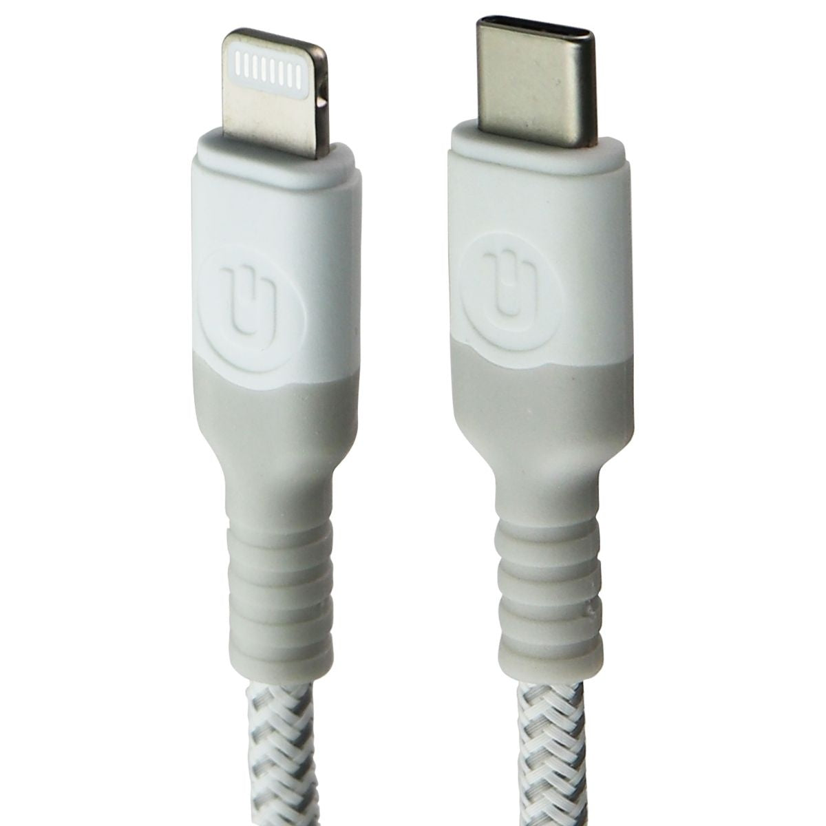 UBREAKIFIX (4-Ft) USB-C to 8-Pin Durability Cable for iPhone/iPad - White Cell Phone - Cables & Adapters UBREAKIFIX - Simple Cell Bulk Wholesale Pricing - USA Seller