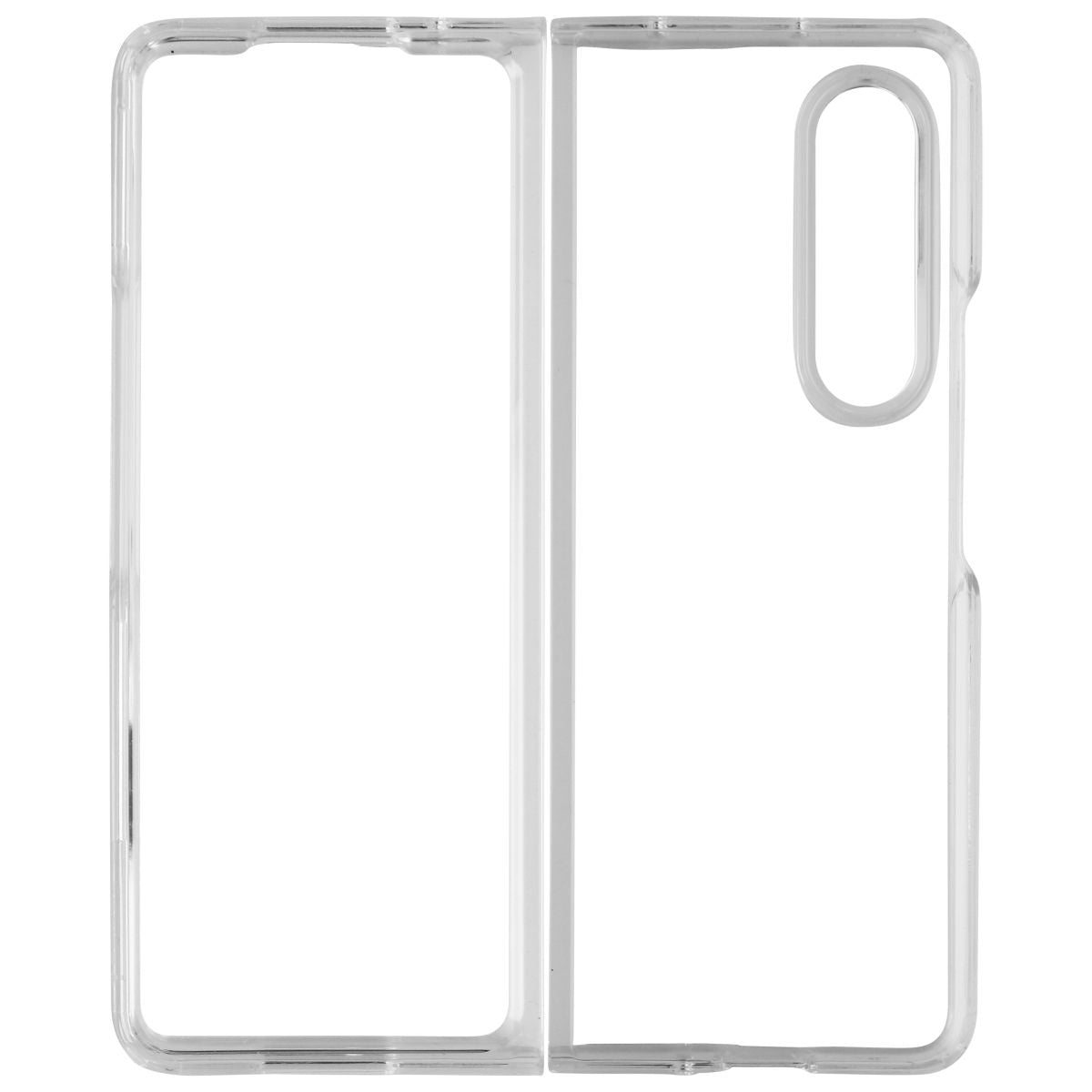Spigen Crystal Hybrid Case for Samsung Galaxy Z Fold3 5G - Crystal Clear Cell Phone - Cases, Covers & Skins Spigen - Simple Cell Bulk Wholesale Pricing - USA Seller