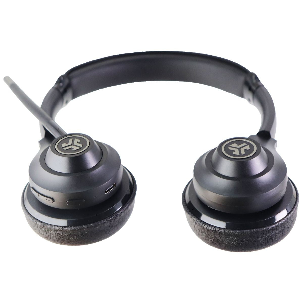 JLab Go Work Wireless On-Ear Headphones with Boom Mic - Black Portable Audio - Headphones JLAB - Simple Cell Bulk Wholesale Pricing - USA Seller