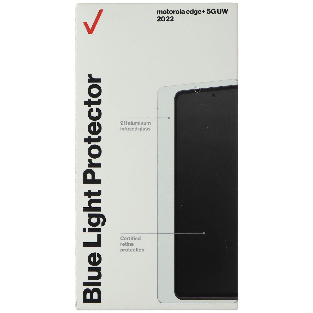 Verizon Blue Light Screen Protector for Motorola Edge+ 5G UW (2022) - Clear Cell Phone - Screen Protectors Verizon - Simple Cell Bulk Wholesale Pricing - USA Seller
