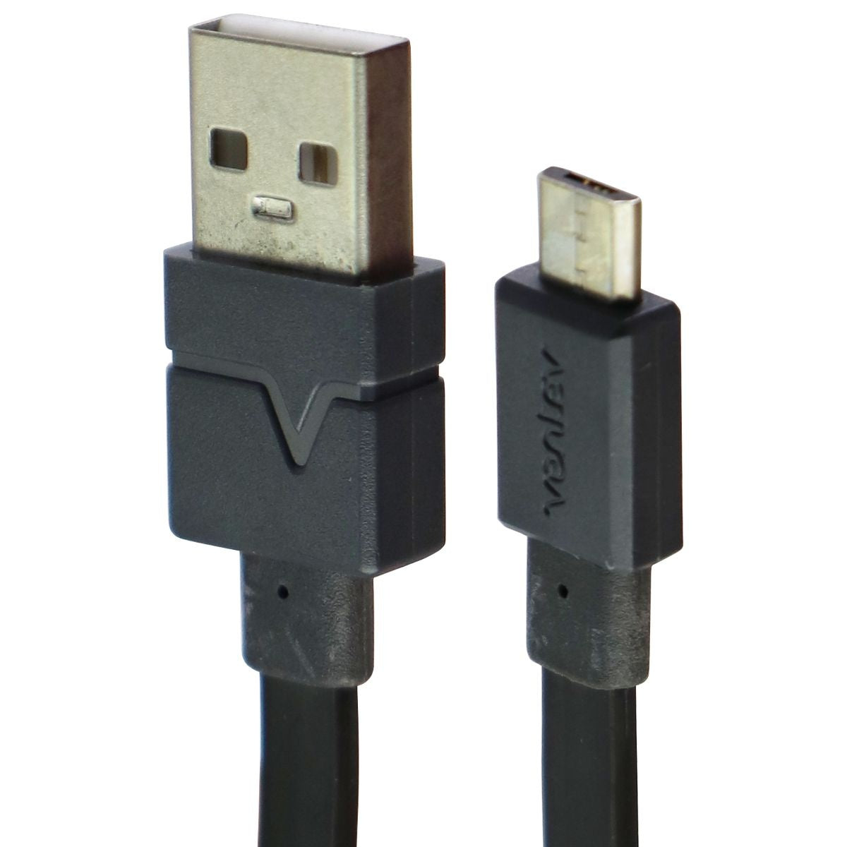 Ventev (6-Foot) Micro-USB to USB Cable and Sync Cable - Black Cell Phone - Cables & Adapters Ventev - Simple Cell Bulk Wholesale Pricing - USA Seller