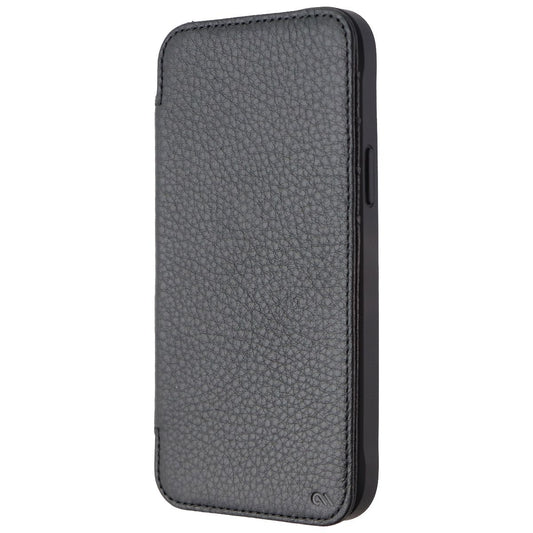 Case-Mate Wallet Folio Leather Case for MagSafe for iPhone 14 Plus - Black