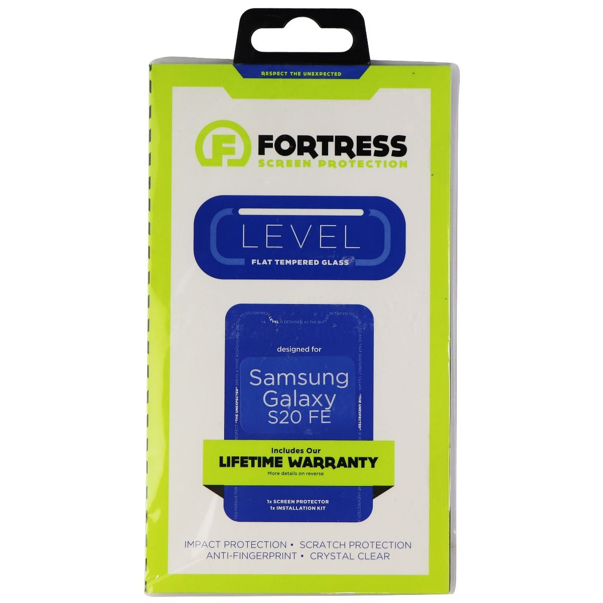 Fortress Focus Series Flat Tempered Glass for Samsung Galaxy S20 FE - Clear Cell Phone - Screen Protectors Fortress - Simple Cell Bulk Wholesale Pricing - USA Seller