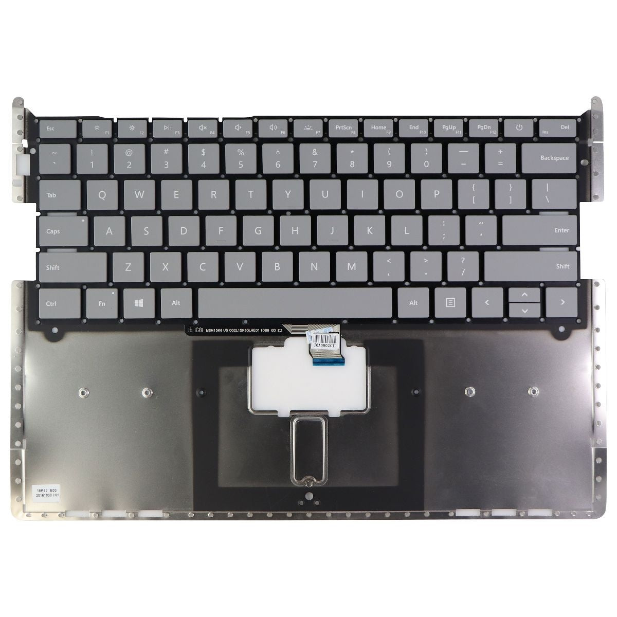 Keyboard Assembly for Surface Laptop - Gray (MSM15K63U59528J) Cell Phone - Replacement Parts & Tools Unbranded - Simple Cell Bulk Wholesale Pricing - USA Seller