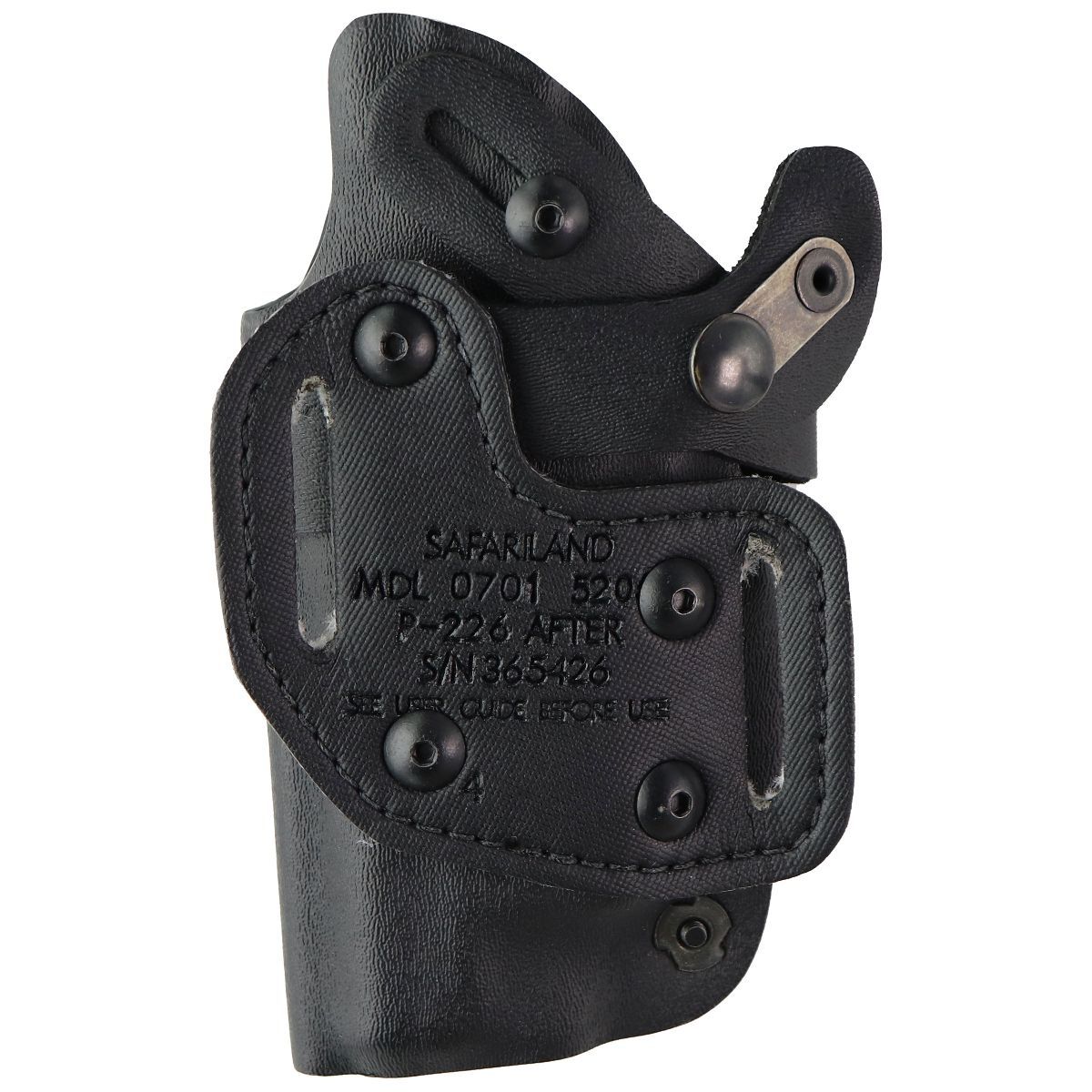 Safariland Right Hand Pistol Holster - Black (P-226 AFTER) 0701 520 / 4 Other Sporting Goods Safariland - Simple Cell Bulk Wholesale Pricing - USA Seller