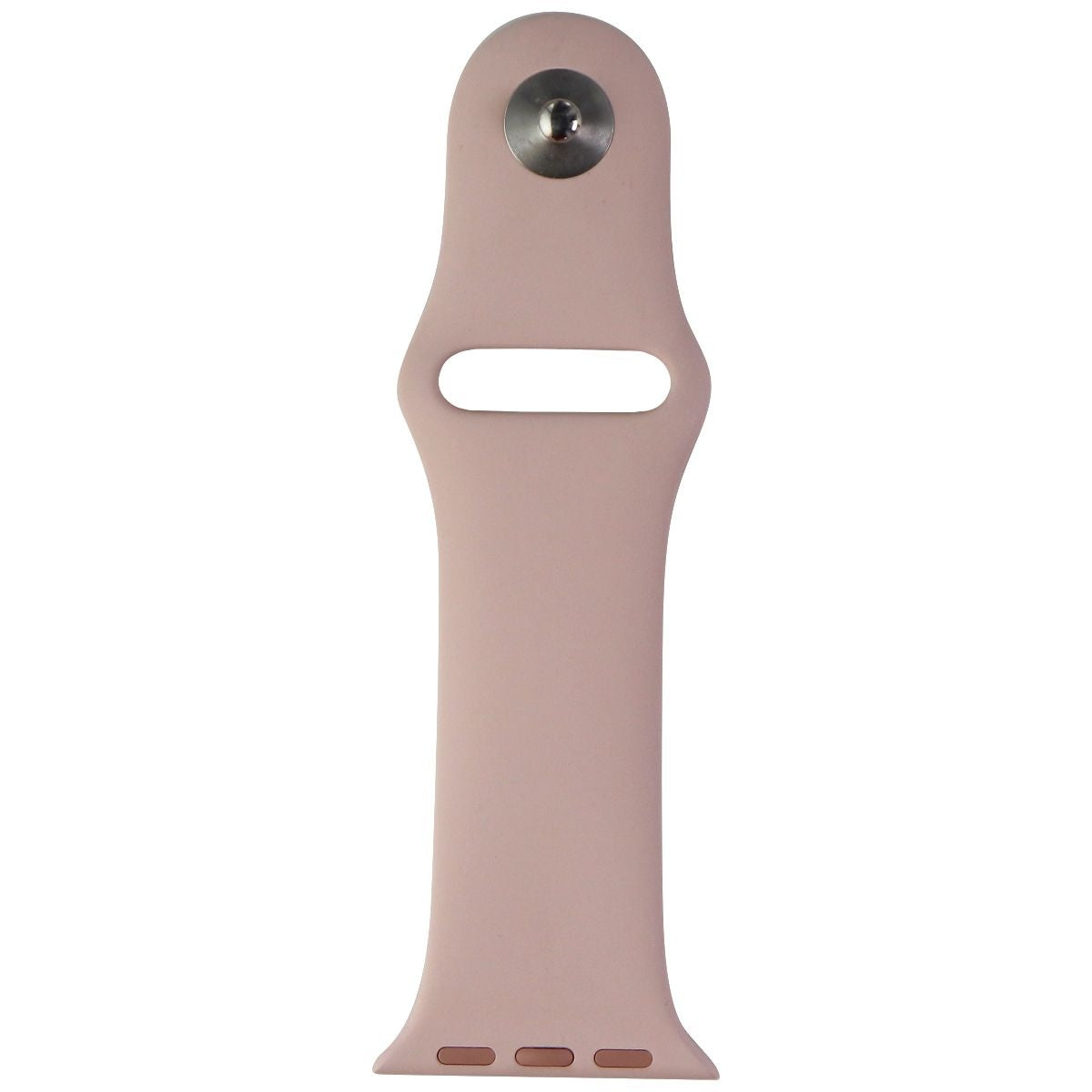 Apple 40mm Sport Band Clasp for Apple Watch 38/40/41mm - Pink Sand/Silver Pin Smart Watch Accessories - Watch Bands Apple - Simple Cell Bulk Wholesale Pricing - USA Seller