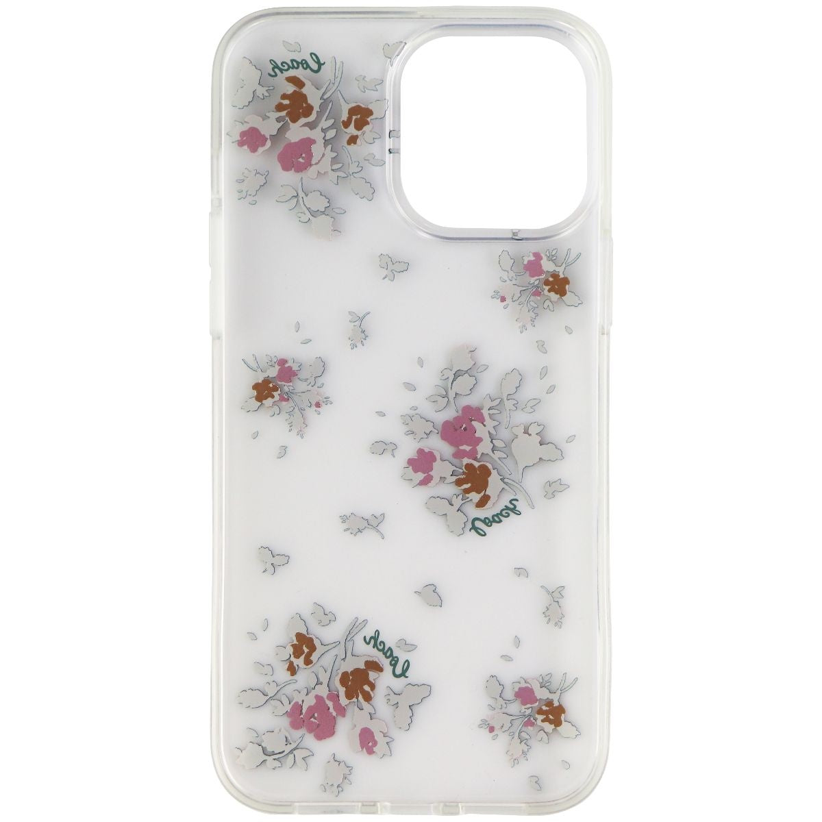 Coach Protective Case for iPhone 13 Pro Max - Rose Bouquet Floral / Clear Cell Phone - Cases, Covers & Skins Coach - Simple Cell Bulk Wholesale Pricing - USA Seller