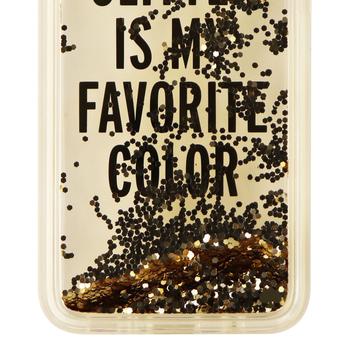 Kate Spade Liquid Glitter Hard Case for Samsung Galaxy S8 - Clear / Gold Glitter Cell Phone - Cases, Covers & Skins Kate Spade - Simple Cell Bulk Wholesale Pricing - USA Seller