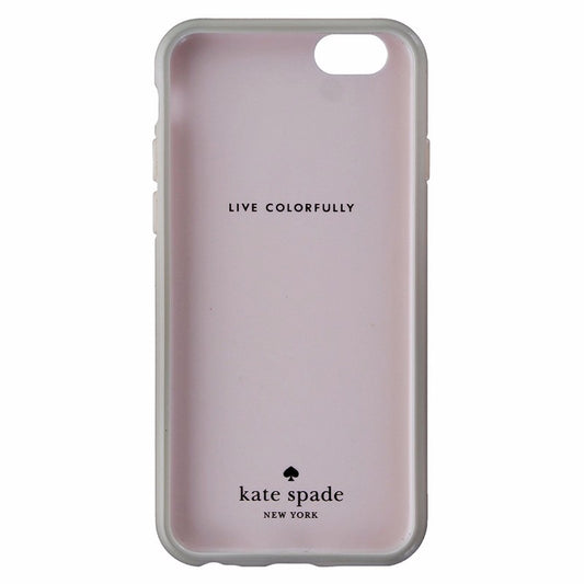 Kate Spade New York Hybrid Case for iPhone 6/6s - Light Pink / Rose Gold Stripe