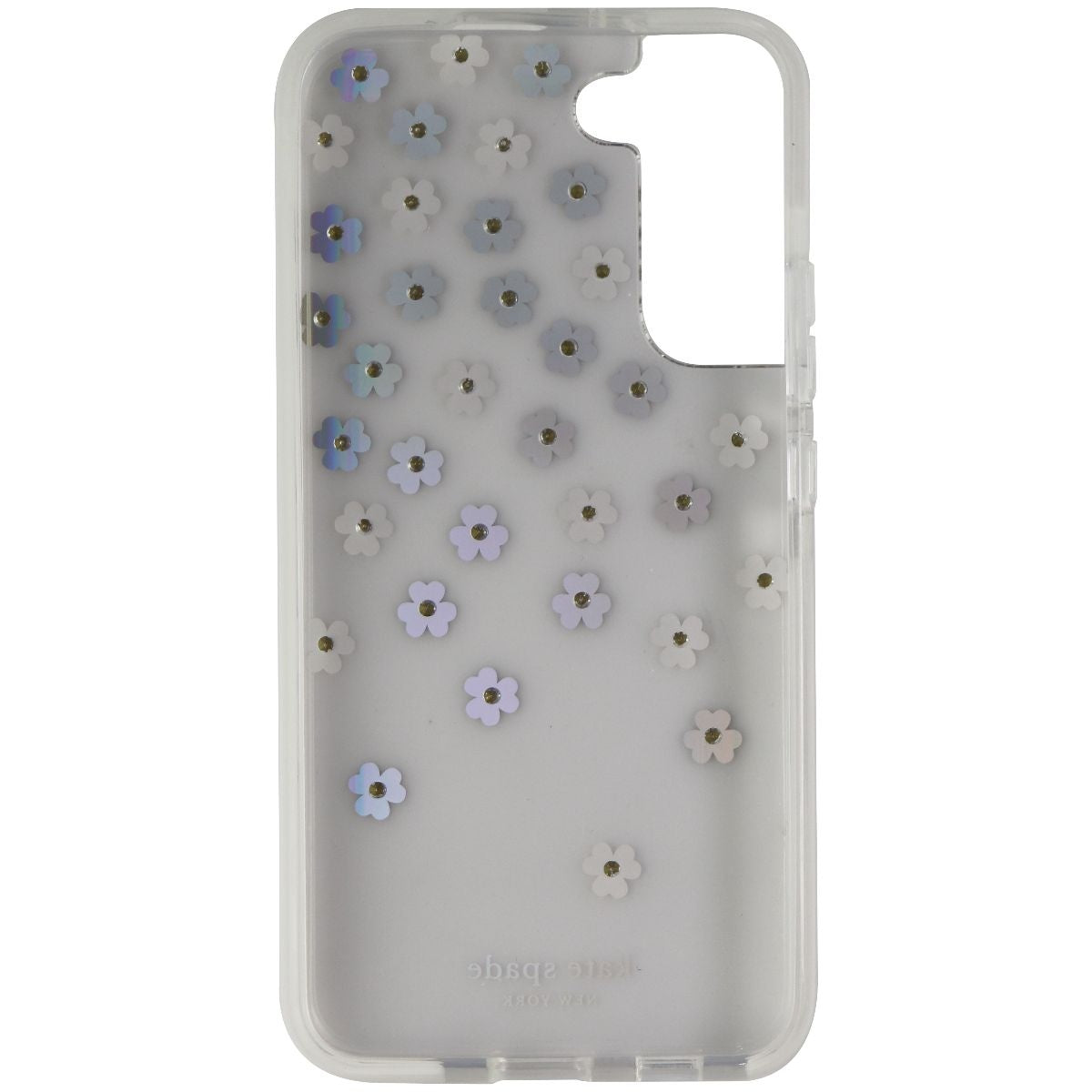 Kate Spade Defensive Hardshell Case for Galaxy (S22+) - Scattered Flowers Cell Phone - Cases, Covers & Skins Kate Spade - Simple Cell Bulk Wholesale Pricing - USA Seller