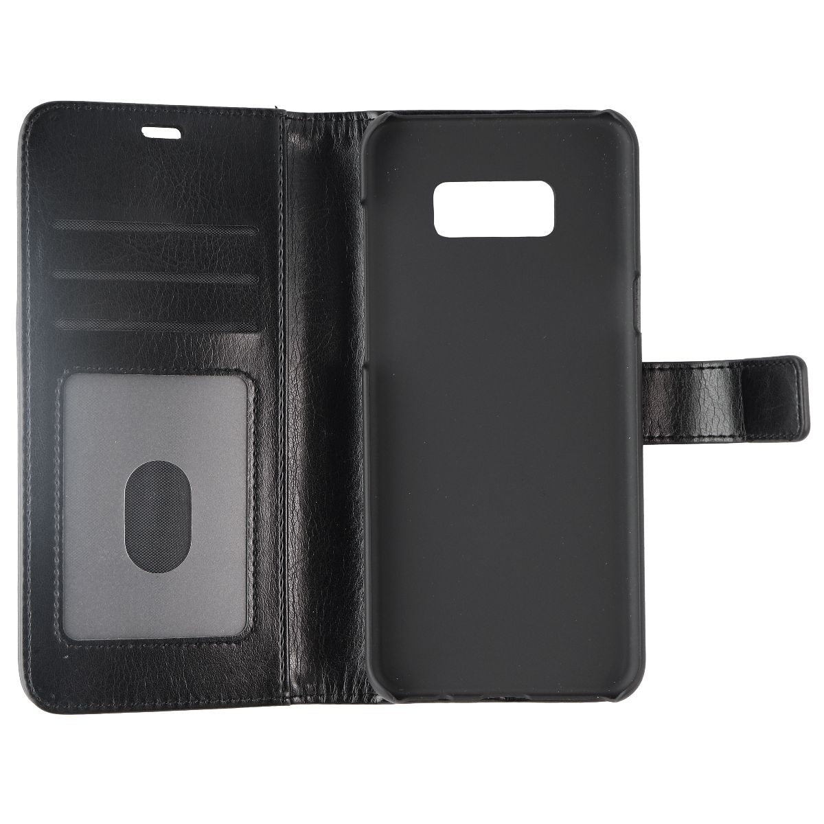 Skech Polo Book Wallet Cover for Samsung Galaxy (S8+) - Black Cell Phone - Cases, Covers & Skins Skech - Simple Cell Bulk Wholesale Pricing - USA Seller