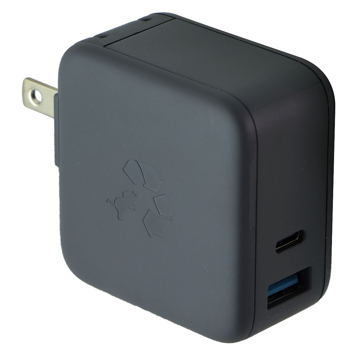 Nimble WALLY 65W Fast Dual Port USB-A/USB-C Wall Charger - Gray Cell Phone - Chargers & Cradles Nimble - Simple Cell Bulk Wholesale Pricing - USA Seller