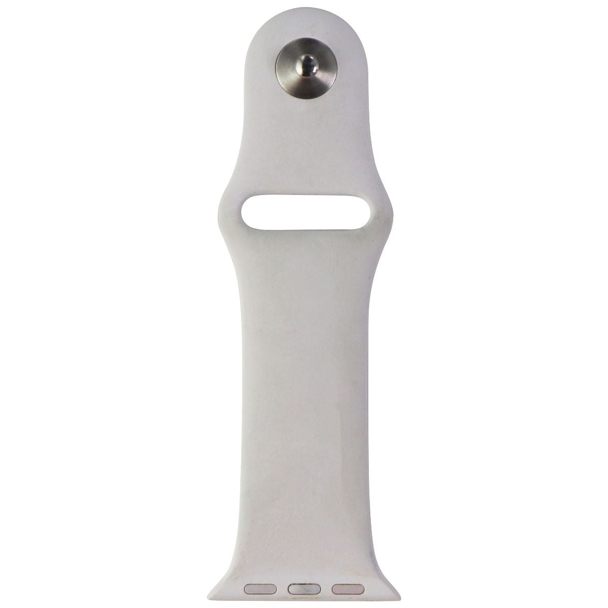 Apple 40mm Sport Band Clasp for Apple Watch 38/40/41mm - White / Silver Pin Smart Watch Accessories - Watch Bands Apple - Simple Cell Bulk Wholesale Pricing - USA Seller