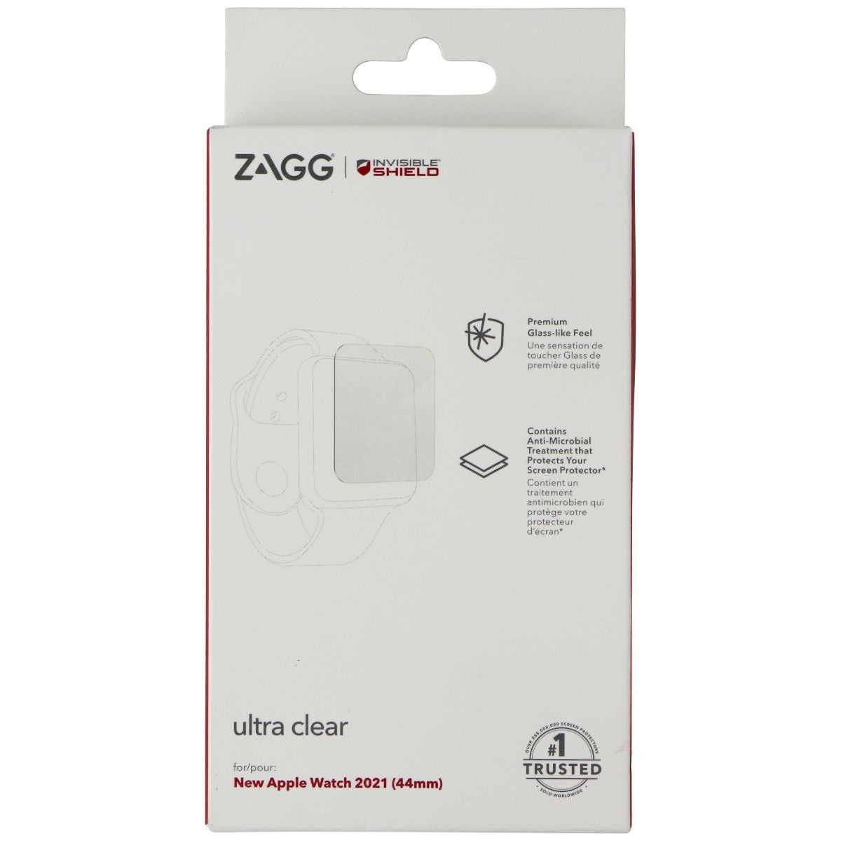 ZAGG InvisibleShield Ultra Clear for Apple Watch Series 7 & Series 8 (44/45mm) Smart Watch Accessories - Screen Protectors Zagg - Simple Cell Bulk Wholesale Pricing - USA Seller