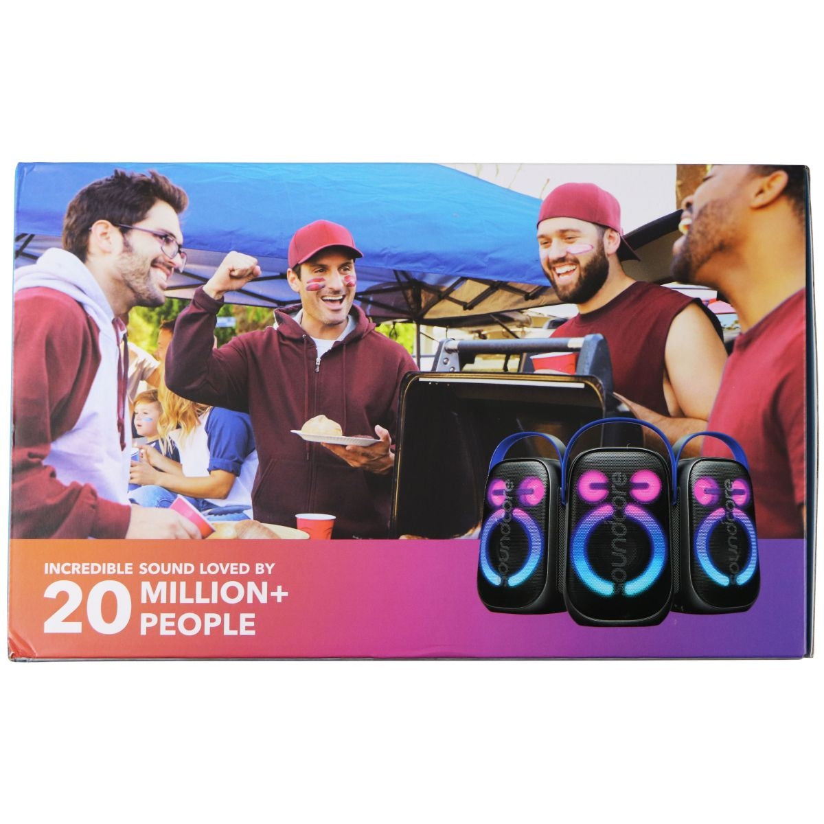 Anker Soundcore Rave Neo 2 Portable Waterproof Speaker with 80W Stereo Sound Home Multimedia - Home Speakers & Subwoofers Anker - Simple Cell Bulk Wholesale Pricing - USA Seller