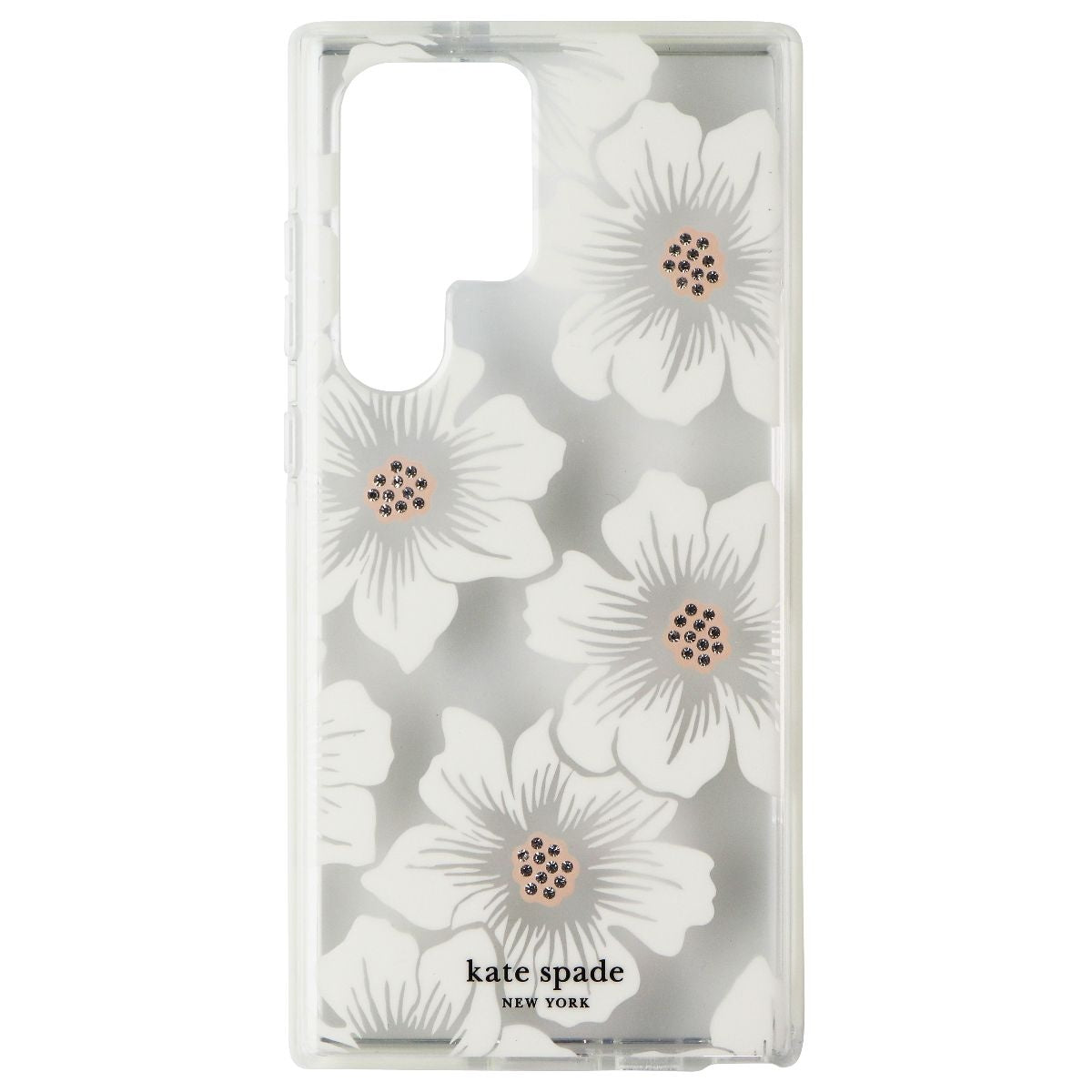 Kate Spade Defensive Hardshell Case for Samsung Galaxy S23 Ultra - Hollyhock Cell Phone - Cases, Covers & Skins Kate Spade - Simple Cell Bulk Wholesale Pricing - USA Seller