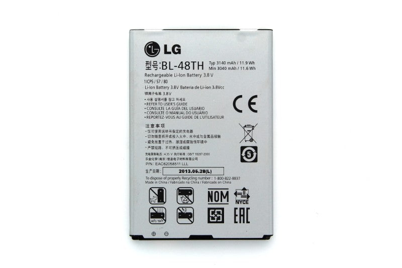 LG Optimus G Pro 3140mAh Battery - BL-48TH OEM