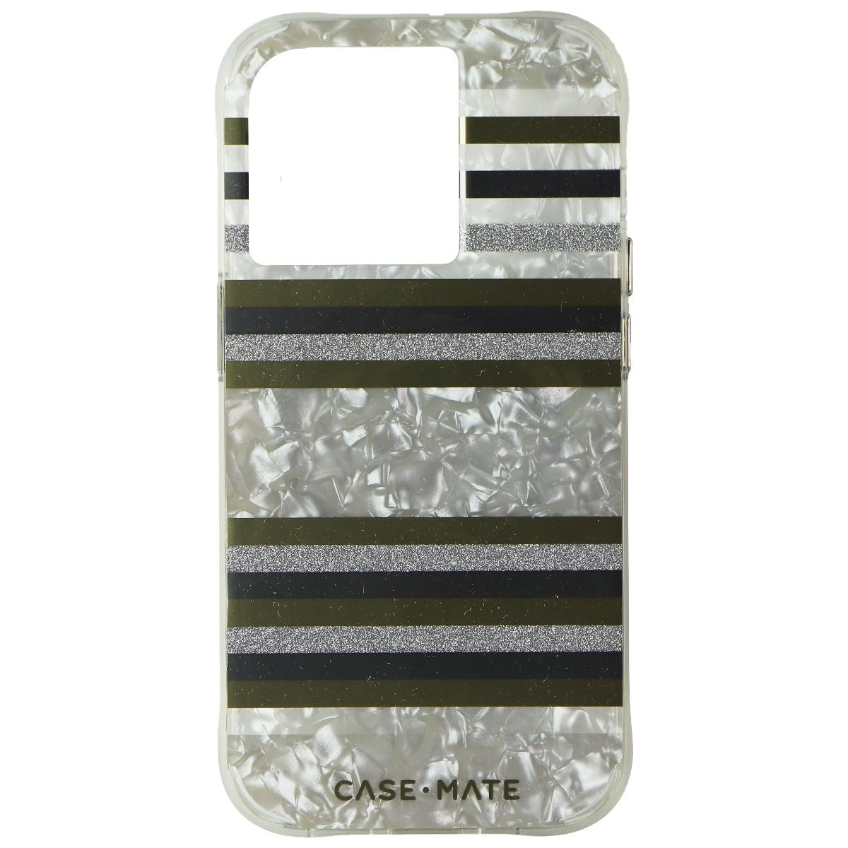 Case-Mate Hardshell Case for MagSafe for iPhone 14 Pro - Pearl Stripes Cell Phone - Cases, Covers & Skins Case-Mate - Simple Cell Bulk Wholesale Pricing - USA Seller