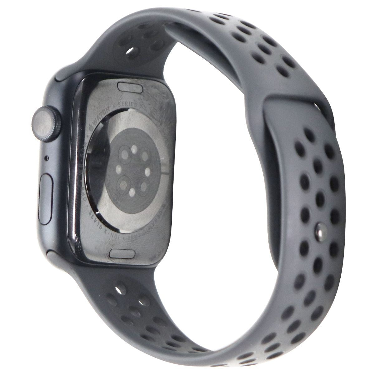 Apple Watch Nike Series 7 (A2474) GPS Only - 45mm Midnight Alu Ant/Bk Sp Band Smart Watches Apple - Simple Cell Bulk Wholesale Pricing - USA Seller