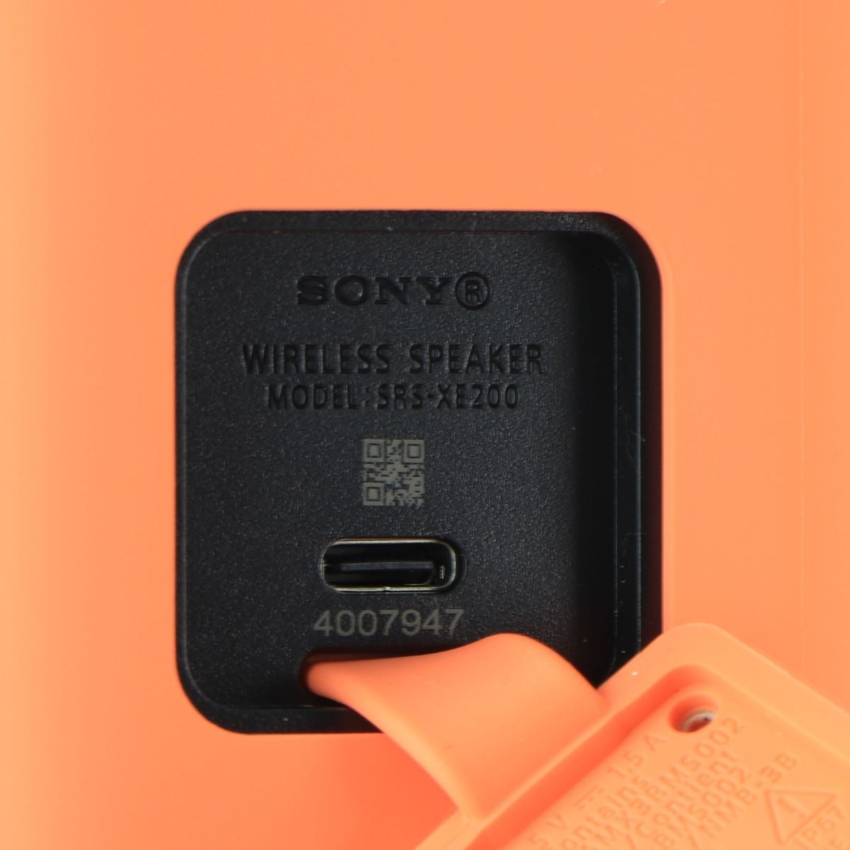 Sony SRS-XE200 X-Series Wireless Ultra Portable Bluetooth Speaker - Orange Cell Phone - Audio Docks & Speakers Sony - Simple Cell Bulk Wholesale Pricing - USA Seller