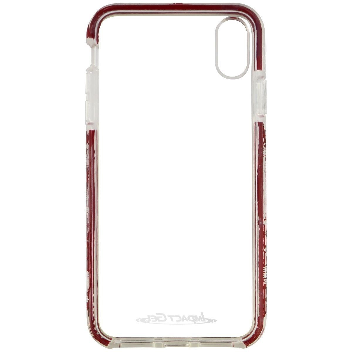 ImpactGel Crusader Lite Series Case for Apple iPhone Xs Max - Red/Clear Cell Phone - Cases, Covers & Skins Impact Gel - Simple Cell Bulk Wholesale Pricing - USA Seller
