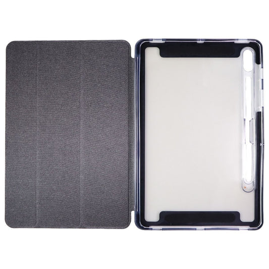 ZAGG Brompton Folio Case for Samsung Galaxy Tab S7 5G (11-Inch) Tablets - Smoke iPad/Tablet Accessories - Cases, Covers, Keyboard Folios Zagg - Simple Cell Bulk Wholesale Pricing - USA Seller
