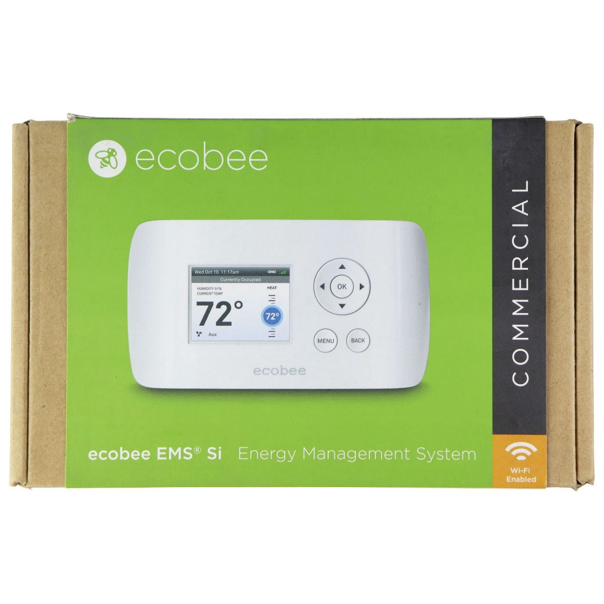 ecobee EMS Si Energy Management System Thermostat for Business/Commercial Use Heating, Cooling & Air - Programmable Thermostats ecobee - Simple Cell Bulk Wholesale Pricing - USA Seller