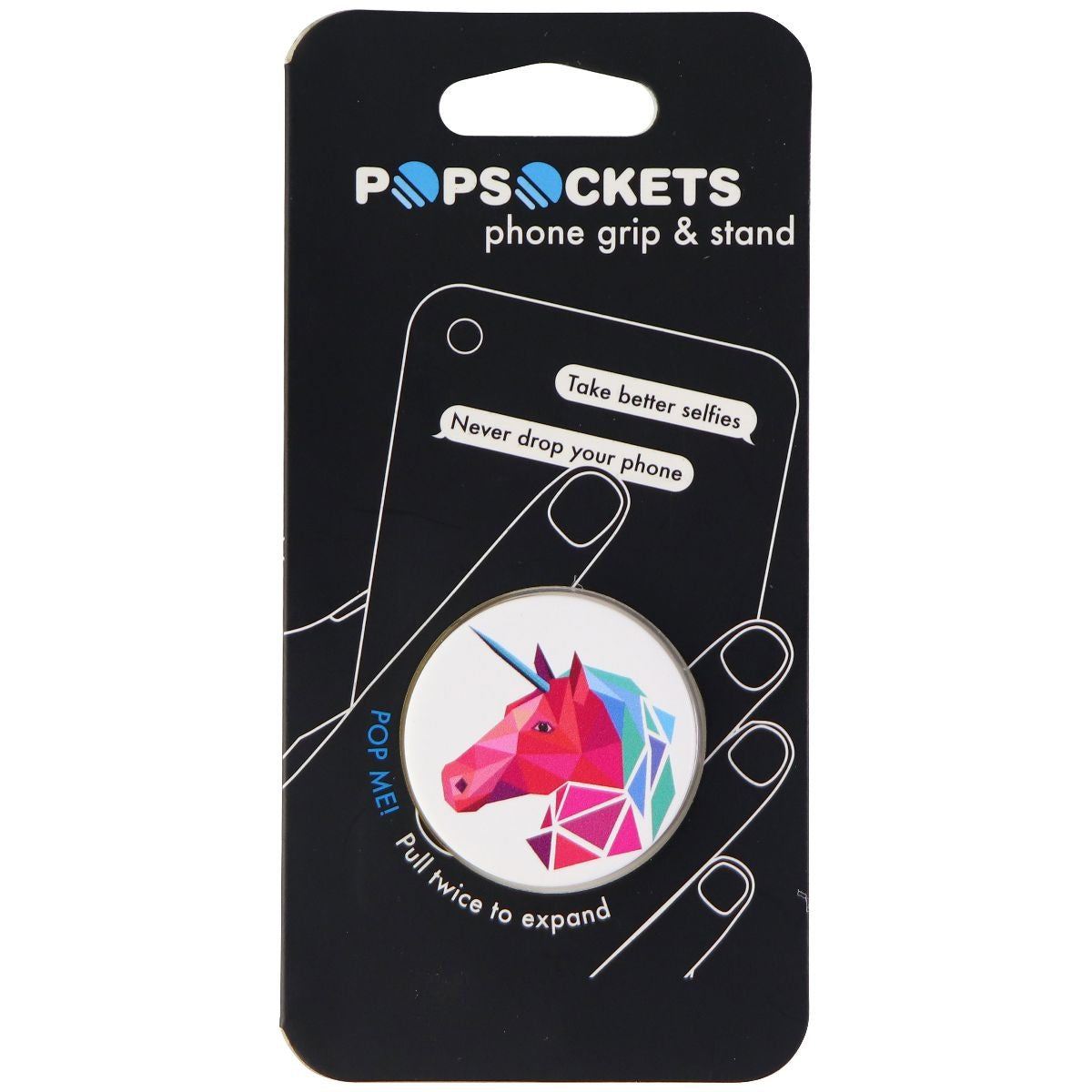 PopSockets: Collapsible Grip & Stand for Phones and Tablets - Geometeric Unicorn Cell Phone - Mounts & Holders PopSockets - Simple Cell Bulk Wholesale Pricing - USA Seller