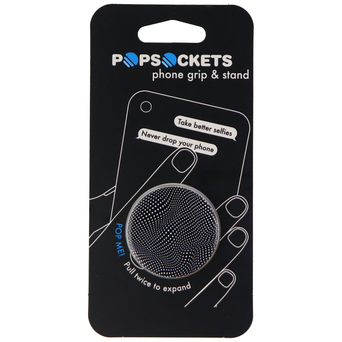 PopSockets: Collapsible Grip and Stand for Phones and Tablets - Distortion Cell Phone - Mounts & Holders PopSockets - Simple Cell Bulk Wholesale Pricing - USA Seller