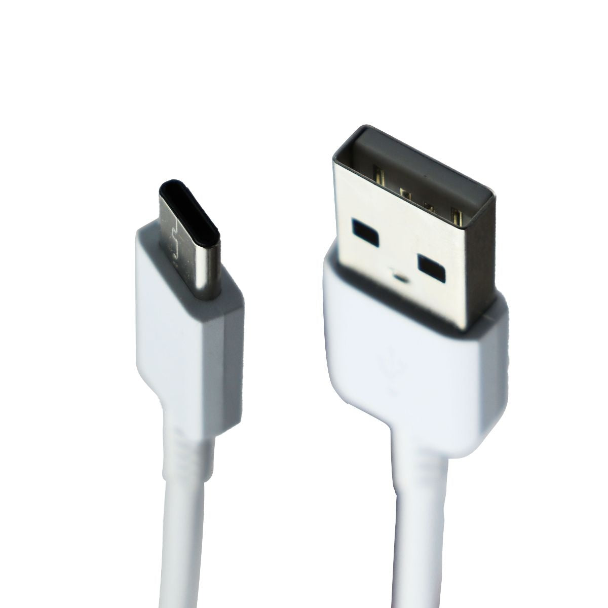 Samsung (2.5-Ft) USB-A to USB-C Charge and Sync Short Cable - White EP-DR170AWE Cell Phone - Cables & Adapters Samsung - Simple Cell Bulk Wholesale Pricing - USA Seller