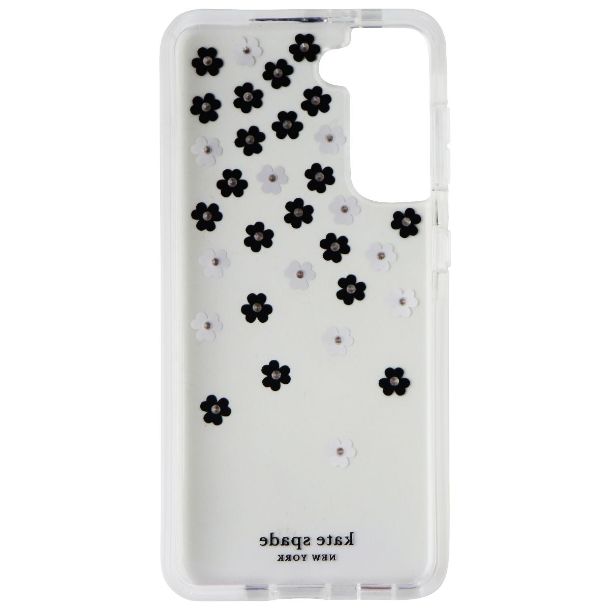 Kate Spade Defensive Hardshell Case for Galaxy S21 & S21 5G - Scattered Flowers Cell Phone - Cases, Covers & Skins Kate Spade - Simple Cell Bulk Wholesale Pricing - USA Seller