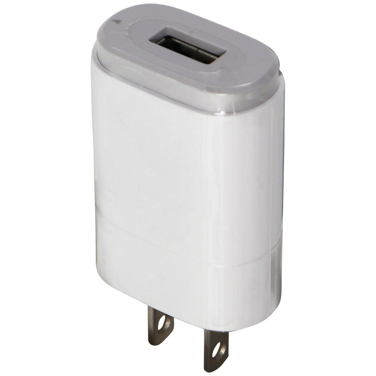 LG (5V/1.2A) Single USB Travel Adapter Wall Charger - White/Gray (MCS-01WRE) Cell Phone - Chargers & Cradles LG - Simple Cell Bulk Wholesale Pricing - USA Seller