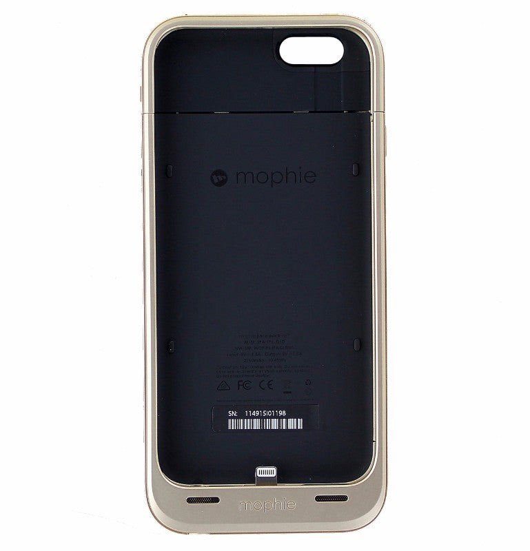Mophie Juice Pack Air Battery Case for Apple iPhone 6S / 6 2750mAh - Gold Cell Phone - Cases, Covers & Skins Mophie - Simple Cell Bulk Wholesale Pricing - USA Seller